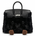 Inky Birkin Plushie Bag