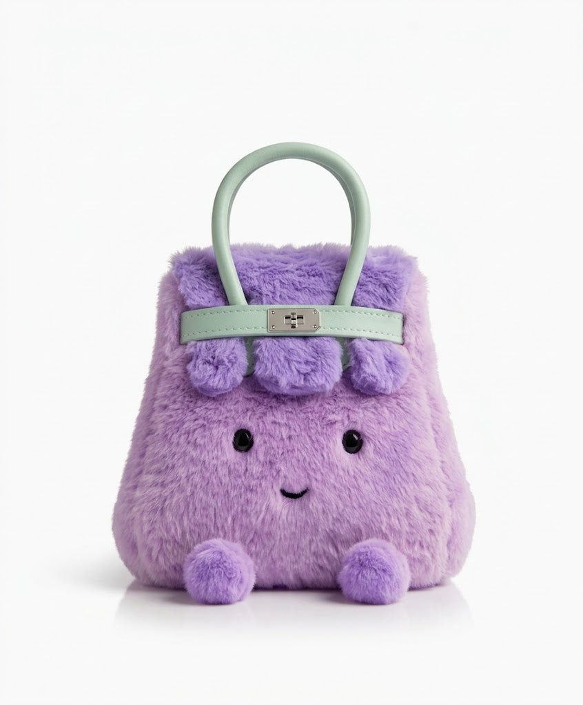 Plushie Bag Charm Mini - Purple