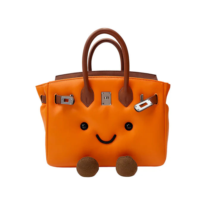 Tango Leather Plushie Bag