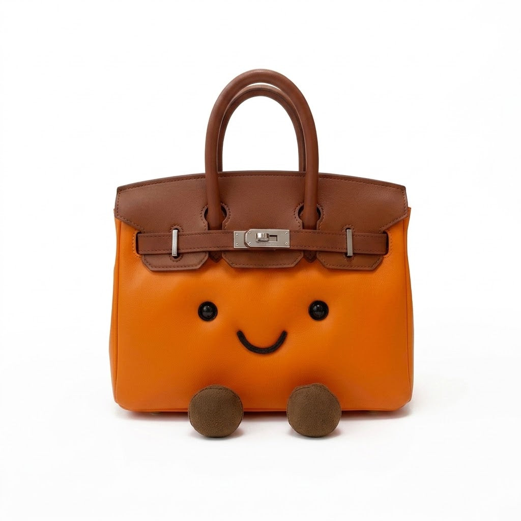 Tango Leather Plushie Bag