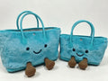 Tote Plushie Bag - Blue
