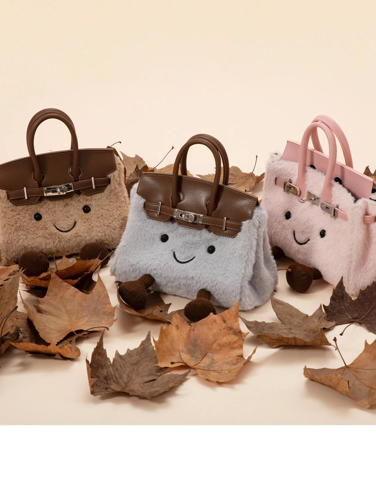 Pink Plushie Bag (25cm)