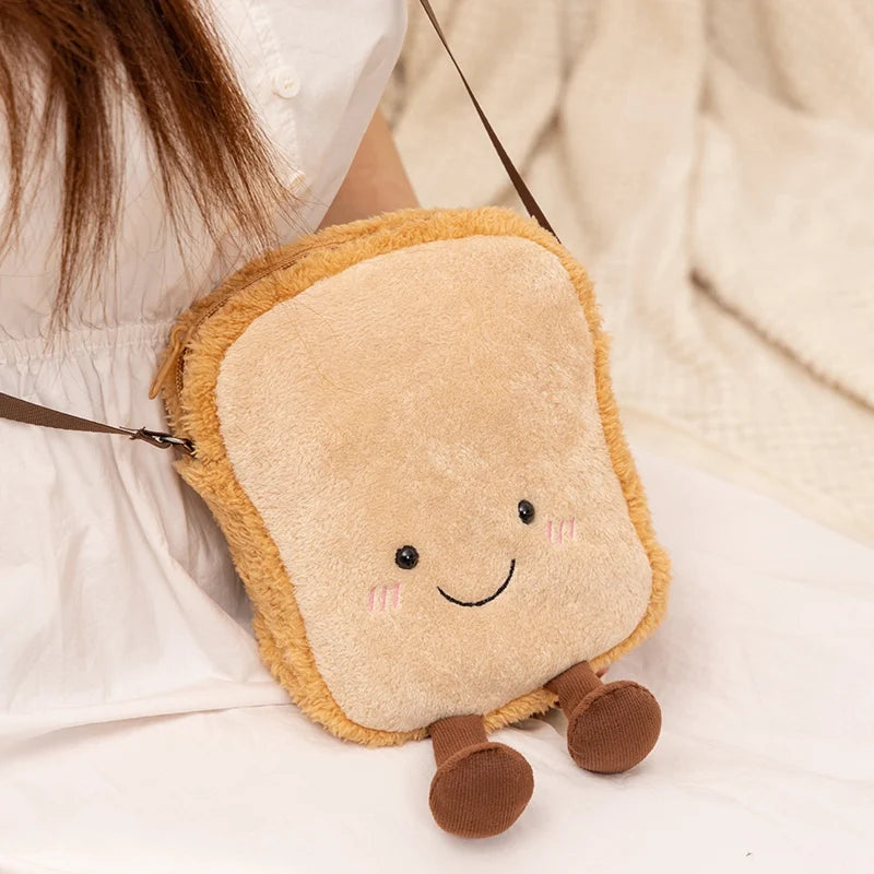 Toast Plushie Bag