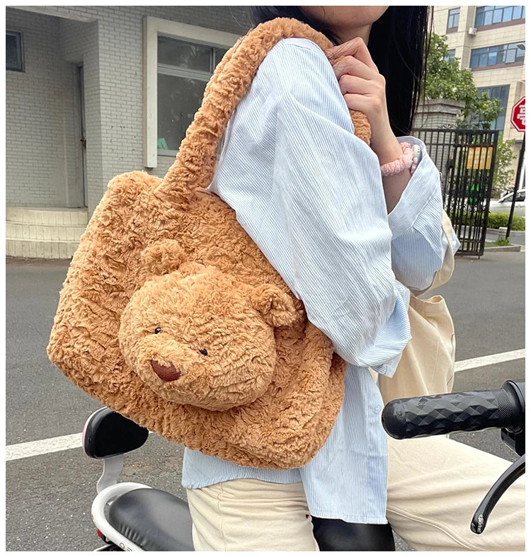 Teddy Bear Plushie Bag