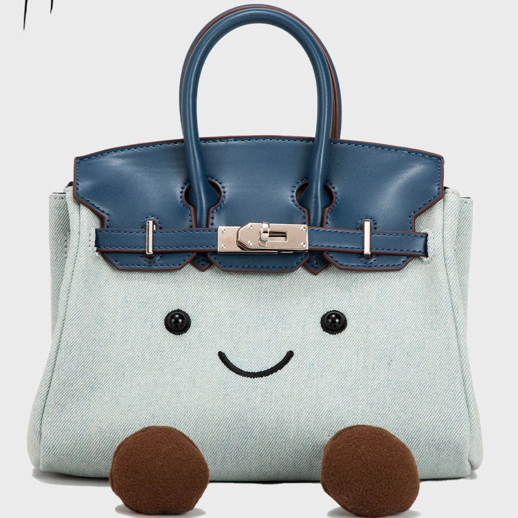 Denim Plushie Bag (25cm) - Limited Edition