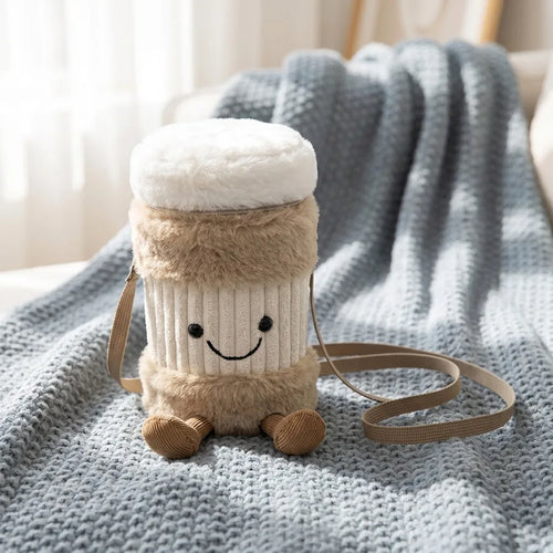 Coffee Plushie Bag