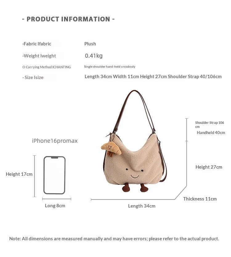 Plushie Shoulder Bags