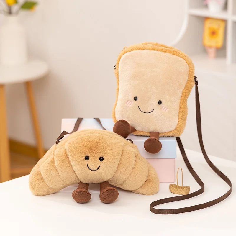 Toast Plushie Bag