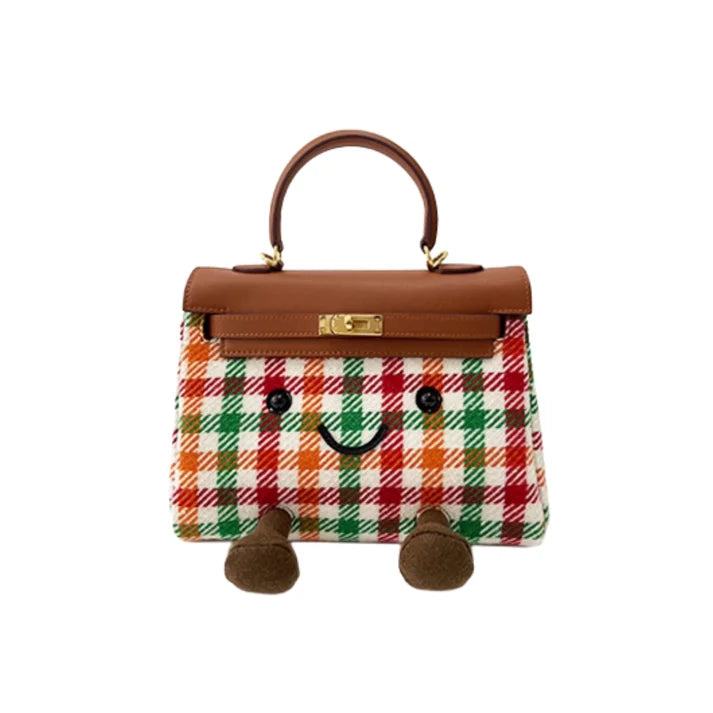 Poppy Mini Plaid Bag