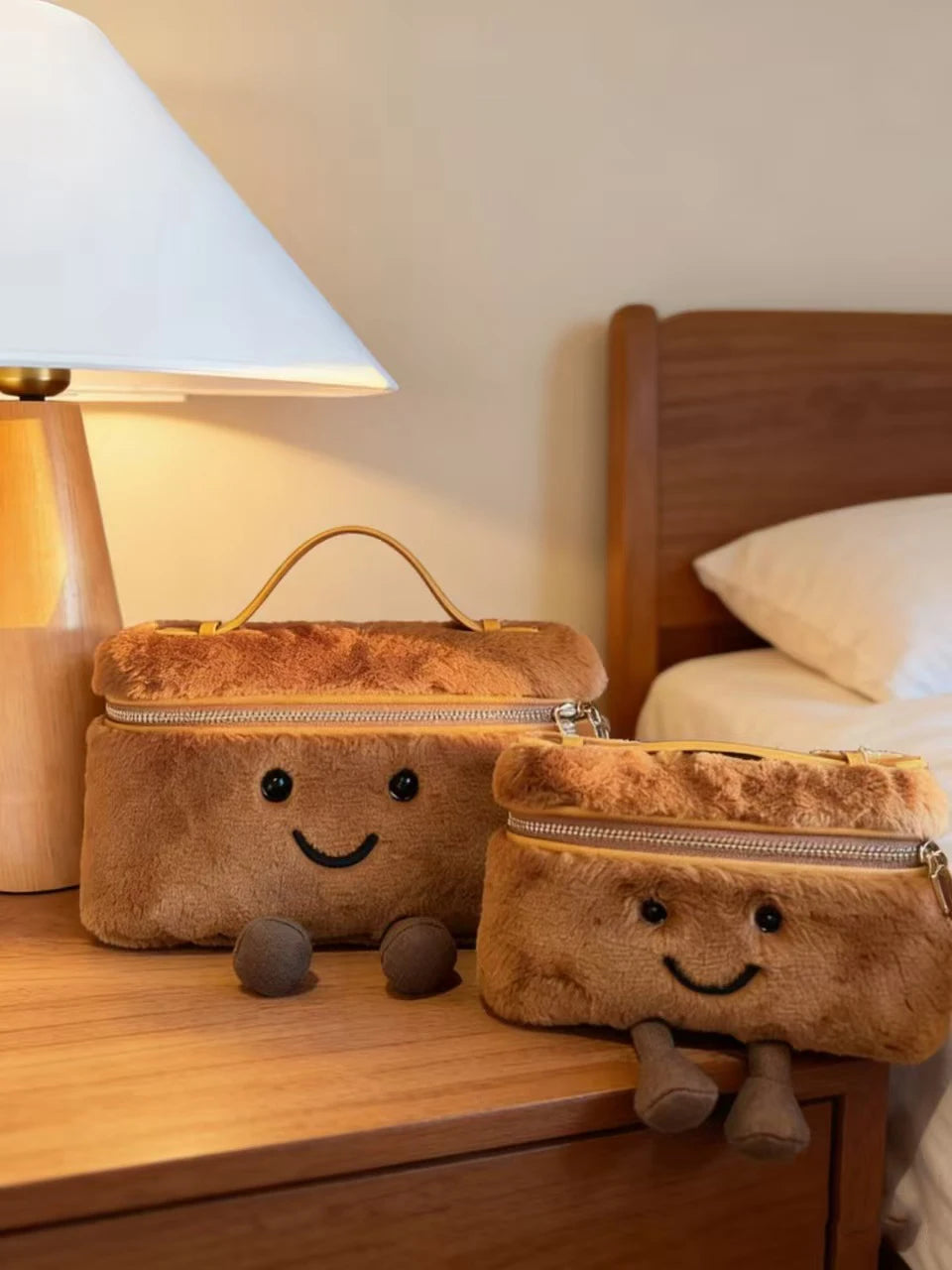 Plushie Travel Companion Bags - Cocoa Puff