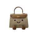 Pippet Mini Plaid Bag Natural