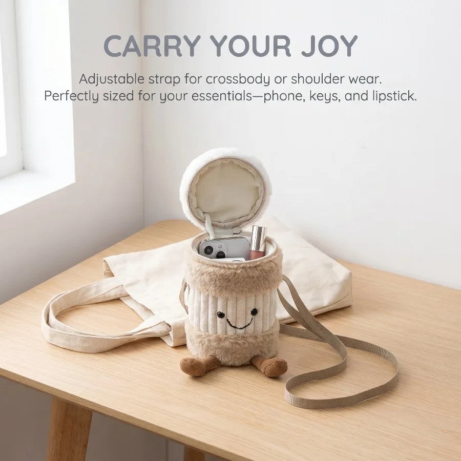 Coffee Plushie Bag
