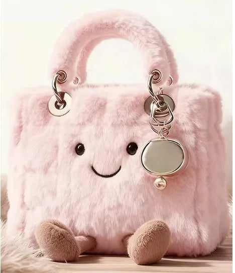 Baby Pink Marshmellow Plushie Lady D Bag